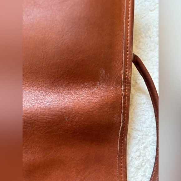 Vintage Coach Scooter Bag British Tan 9893 - Picture 7 of 12